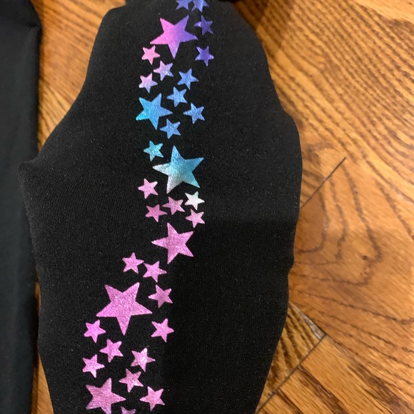 Elli by Capelli Girls Leggings Size Small/Medium 7/10.. beautiful stars - Picture 4 of 4